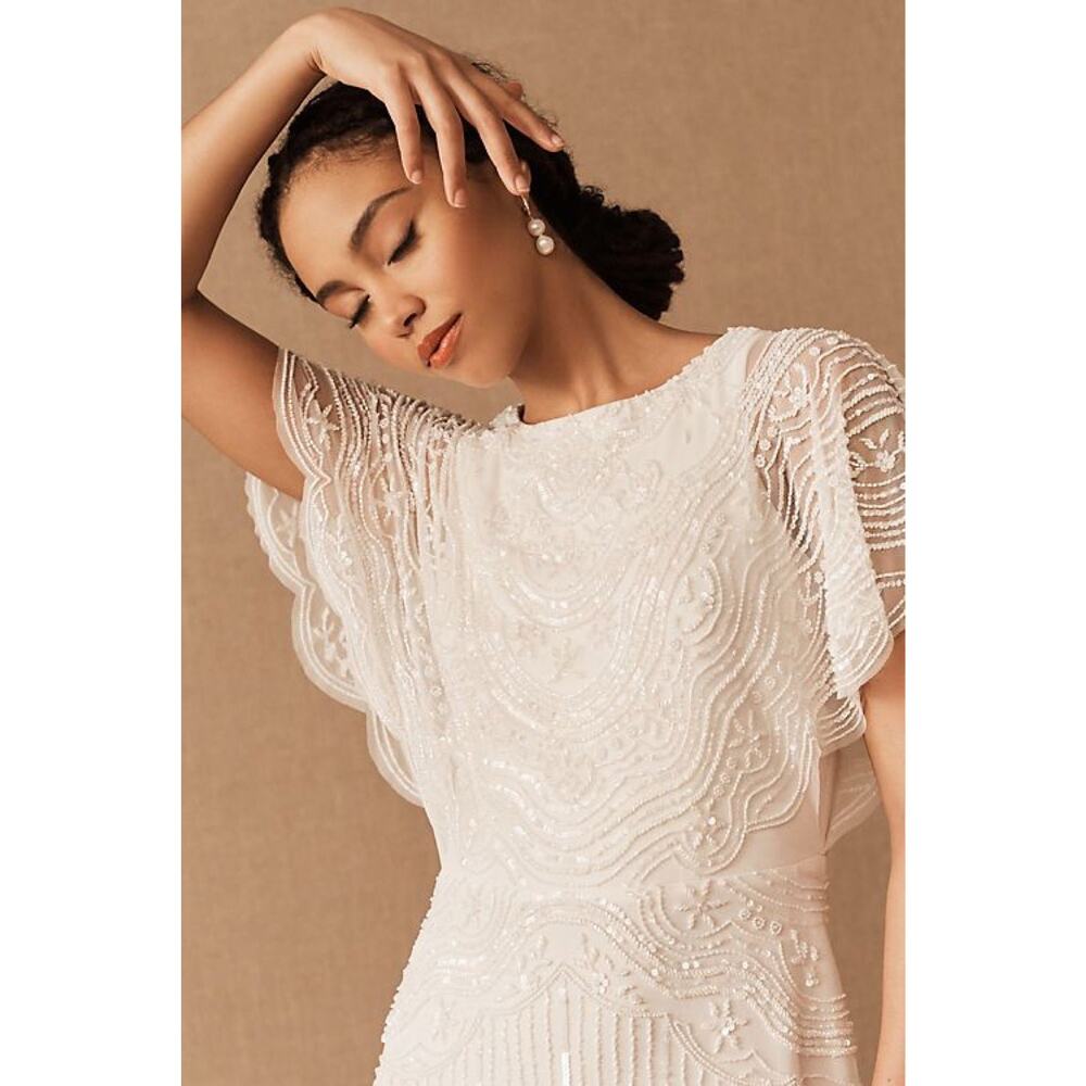 NWT❤️Anthropologie BHLDN Bonheur Dress sz14 - Picture 3 of 12